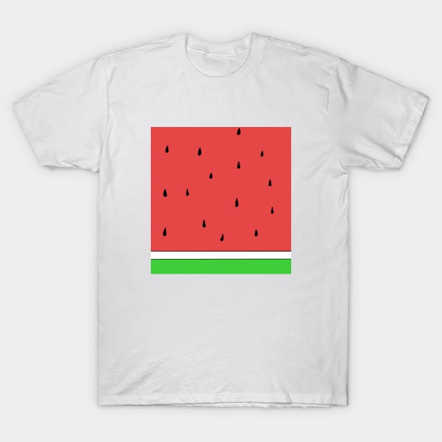 Watermelon pattern T-Shirt by Nezumi1998